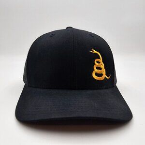 1776 United Snake Gadsden Snapback Mesh Trucker Hat Cap Cobra Dtom Adjustable